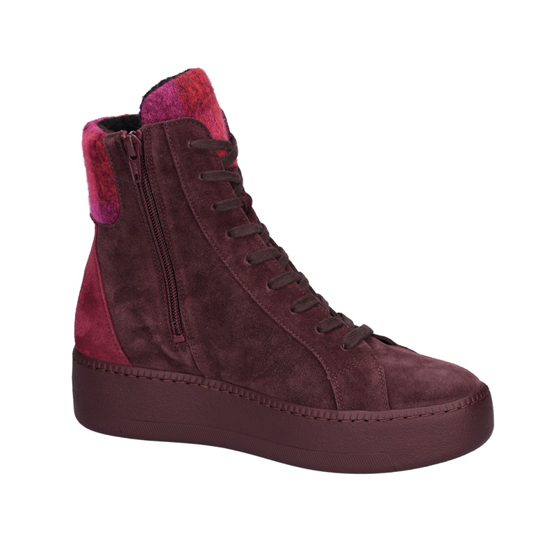 Удобни дамски боти NICKY BOOT BORDO