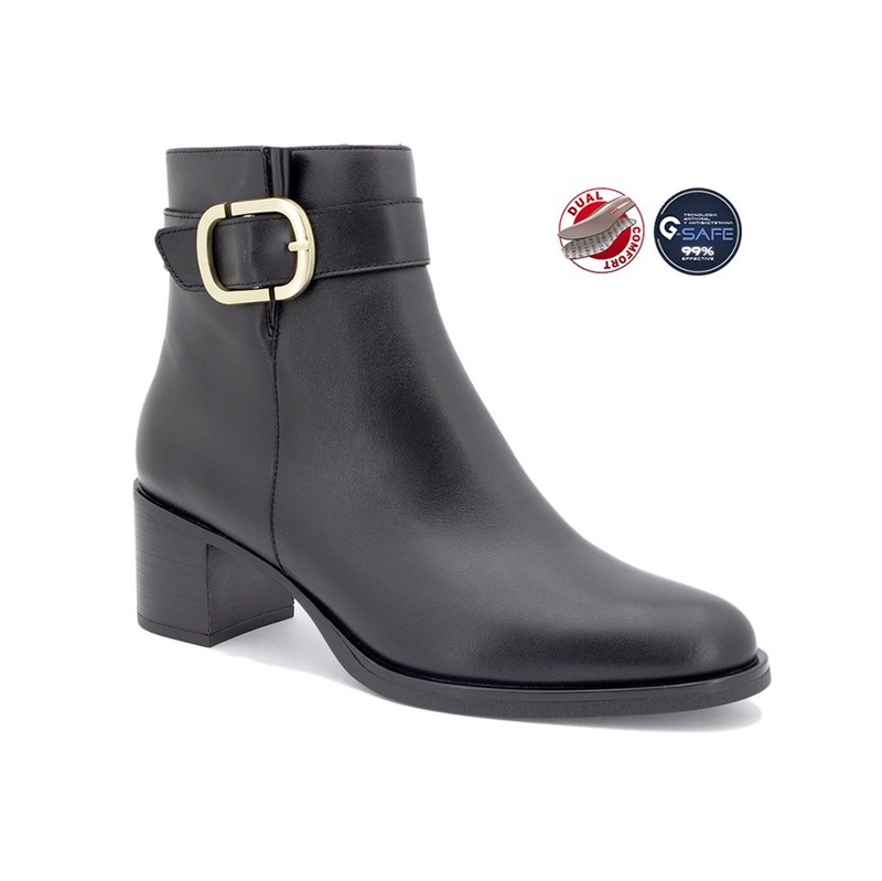 Удобни дамски боти PSB 255446 HEEL BLK