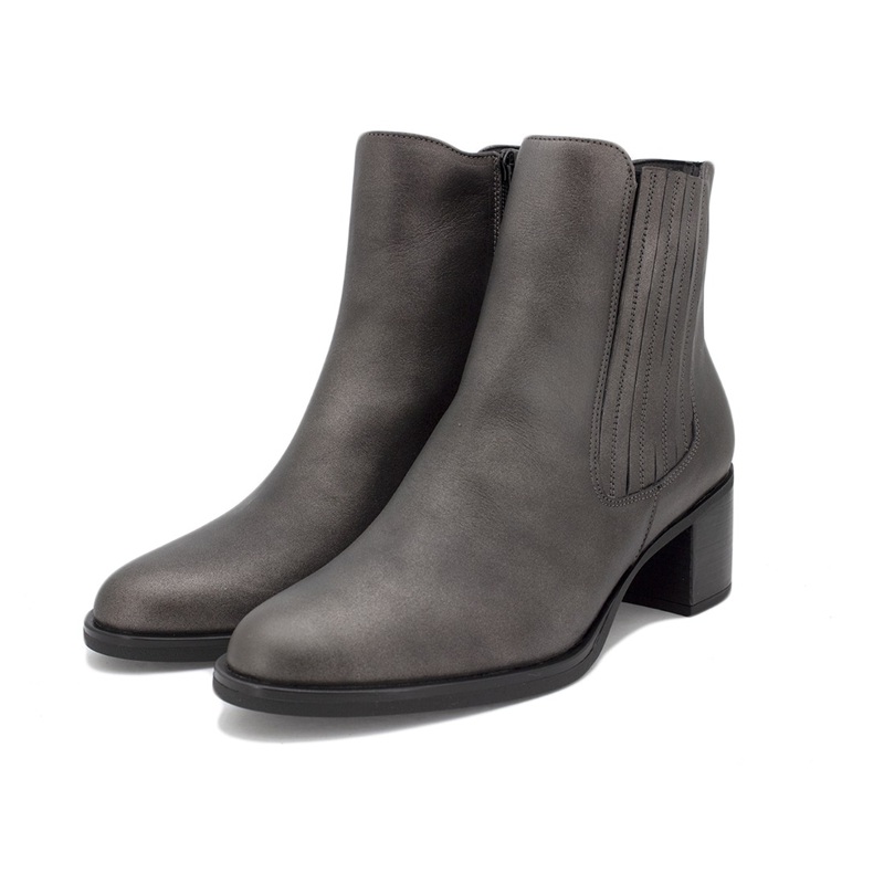 Удобни дамски боти PSB 255447 HEEL CAOBA