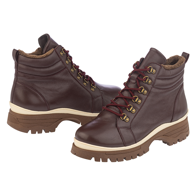 Удобни дамски боти PSB 255667 BURDEOS