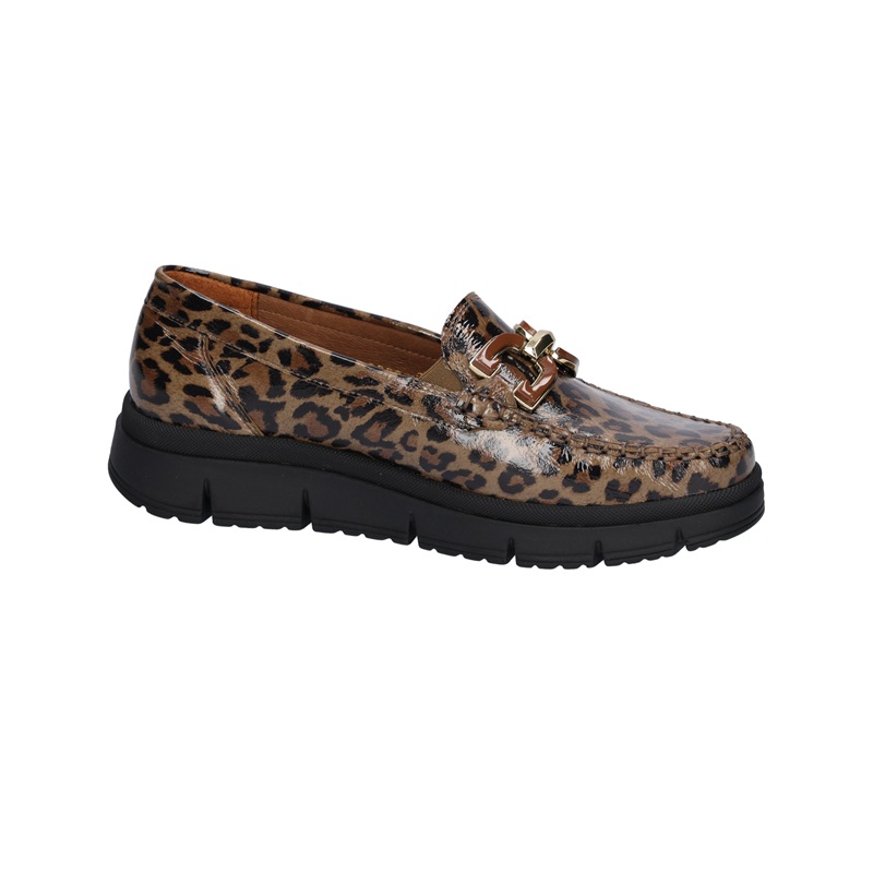 Удобни дамски мокасини PINA LEOPARD