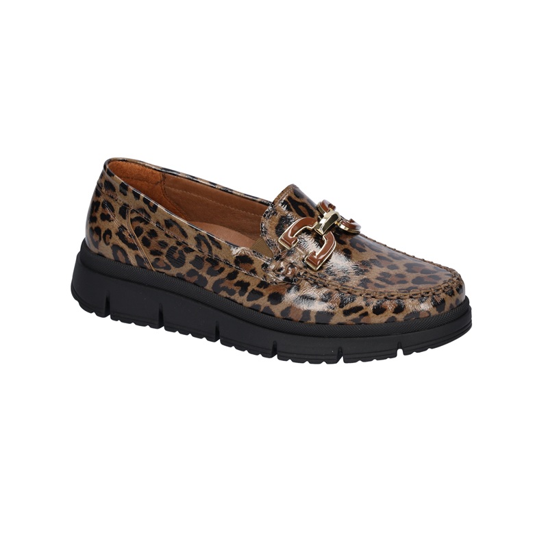 Удобни дамски мокасини PINA LEOPARD