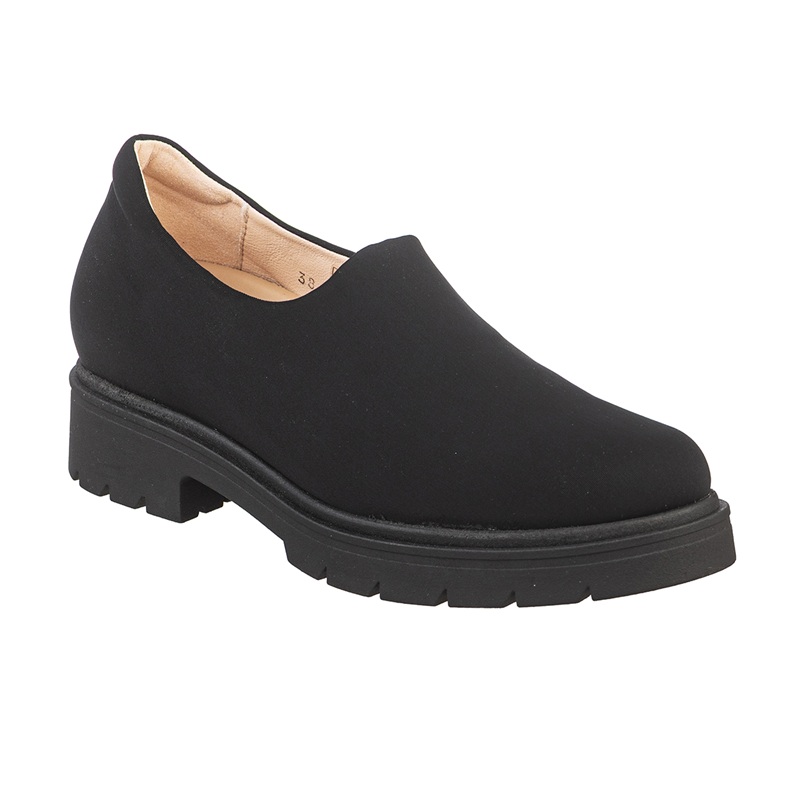 Удобни дамски еластични обувки PSO 255062 NEOPR BLK
