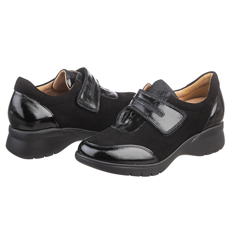 Удобни дамски обувки PSO 255852 VLCR BLK