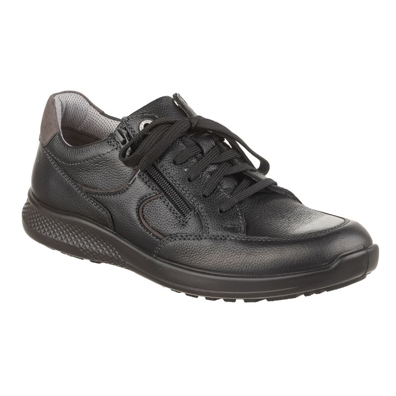Удобни мъжки ежедневни обувки JMO 322414 черни