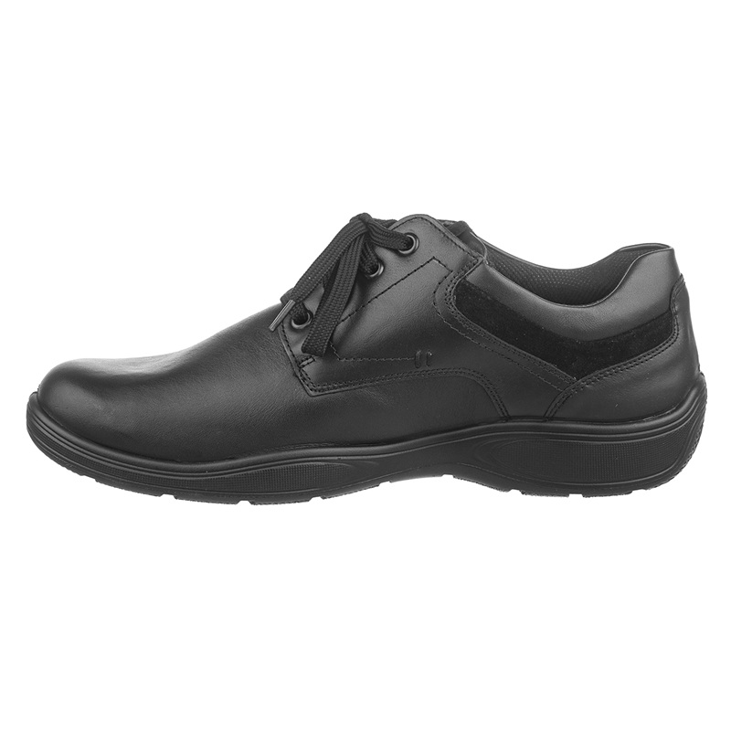 Широки мъжки обувки JMO 418417 K-LCS BLK