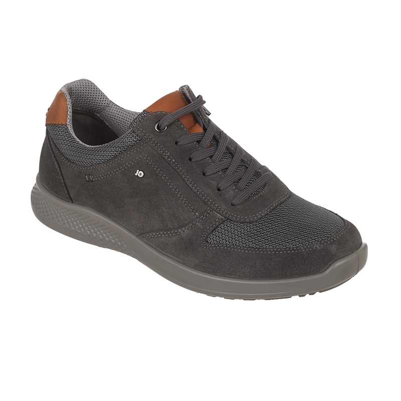 Удобни мъжки обувки JMO GREY ORANGE