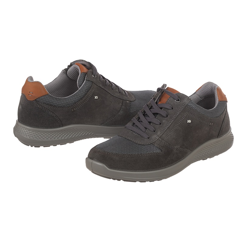 Удобни мъжки обувки JMO GREY ORANGE
